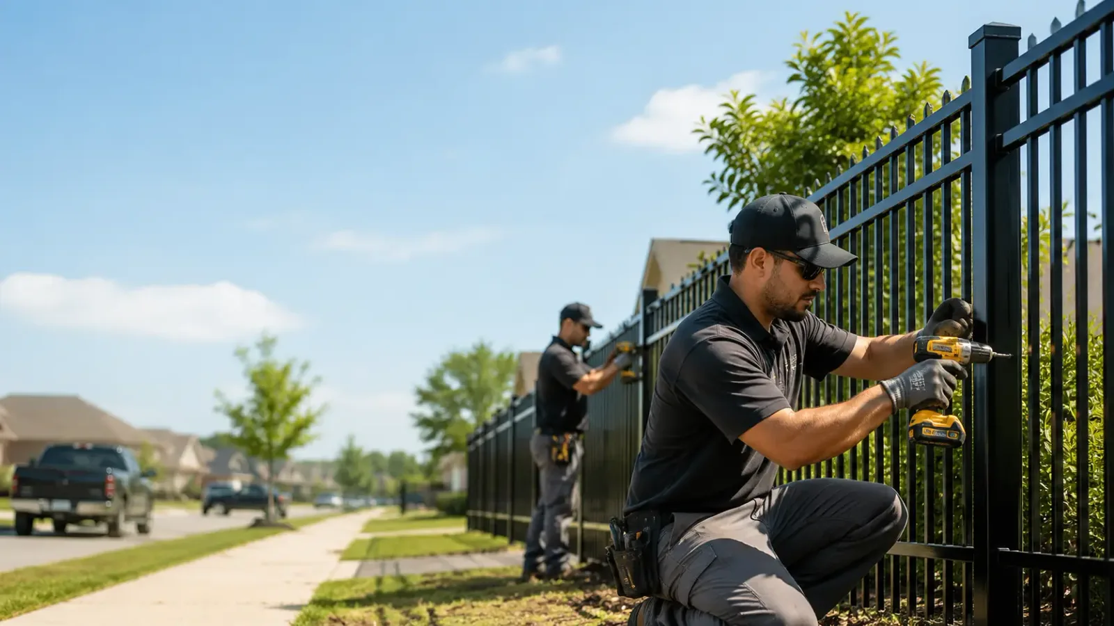 Metal Fence Installation in Surry, ME